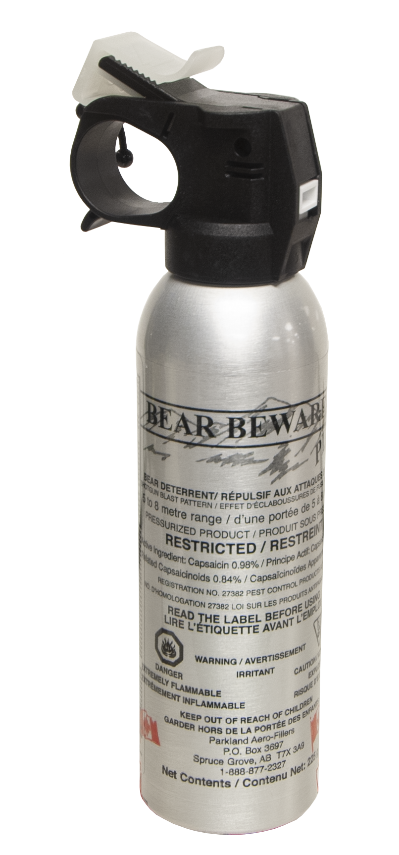 Bear Beware Plus Bear Spray – 225 gram – Signal Flares Inc